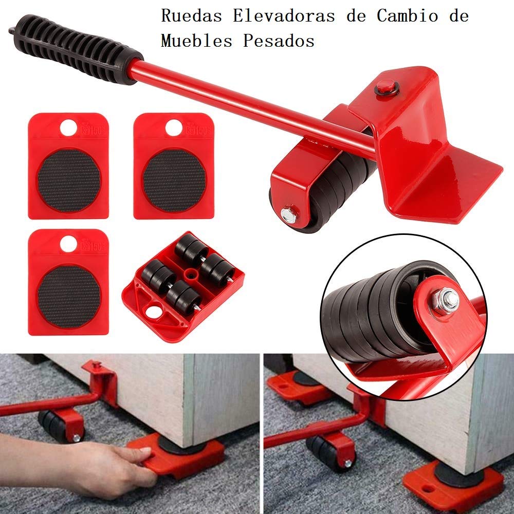 Kit levantador y transportador de muebles (Capacidad de hasta 150 kg)